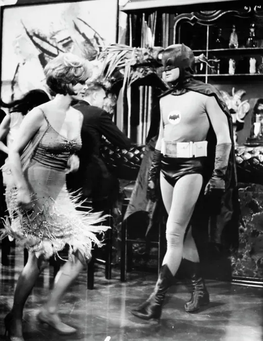 : Jill St. John and Adam West in Batman : Jill St. John and Adam West in Batman