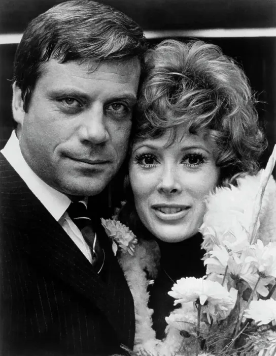 Framed Print : Jill St. John and Oliver Reed Framed Print : Jill St. John and Oliver Reed