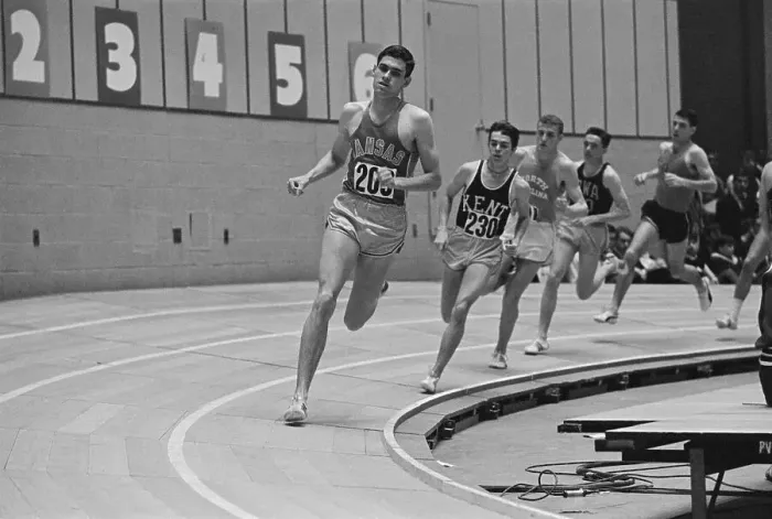 Framed Print : Jim Bair Running NCAA Race Framed Print : Jim Bair Running NCAA Race