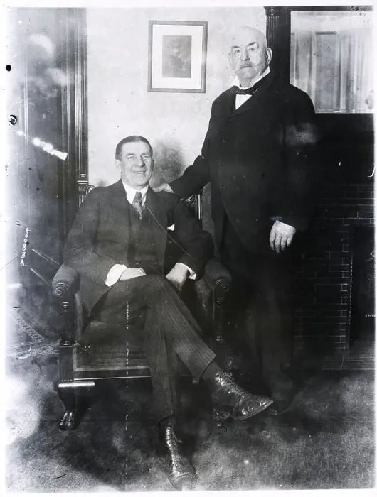 Framed Print : Jim Corbett And John L. Sullivan