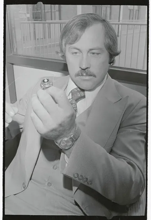 Framed Print : Jim Hunter Holding Baseball Ring Framed Print : Jim Hunter Holding Baseball Ring