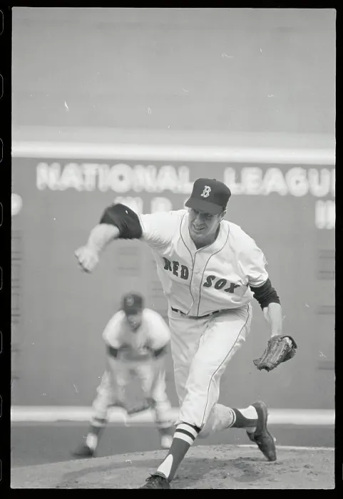 Framed Print : Jim Lonborg Delivering a Pitch Framed Print : Jim Lonborg Delivering a Pitch