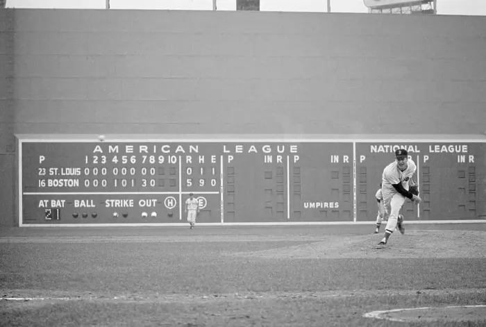 Framed Print : Jim Lonborg Delivering Last Pitch Framed Print : Jim Lonborg Delivering Last Pitch