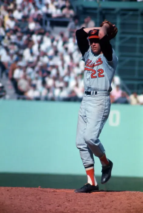 Framed Print : Jim Palmer Pitching in a World Series Game Framed Print : Jim Palmer Pitching in a World Series Game
