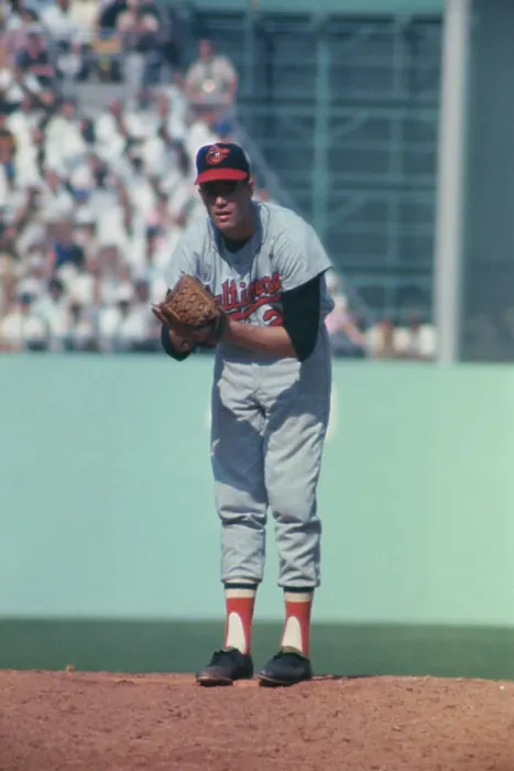 Framed Print : Jim Palmer Standing on the Pitcher's Mound Framed Print : Jim Palmer Standing on the Pitcher's Mound