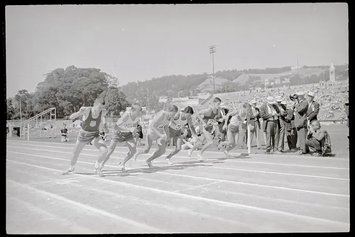 Framed Print : Jim Ryun at Racing Starting Point