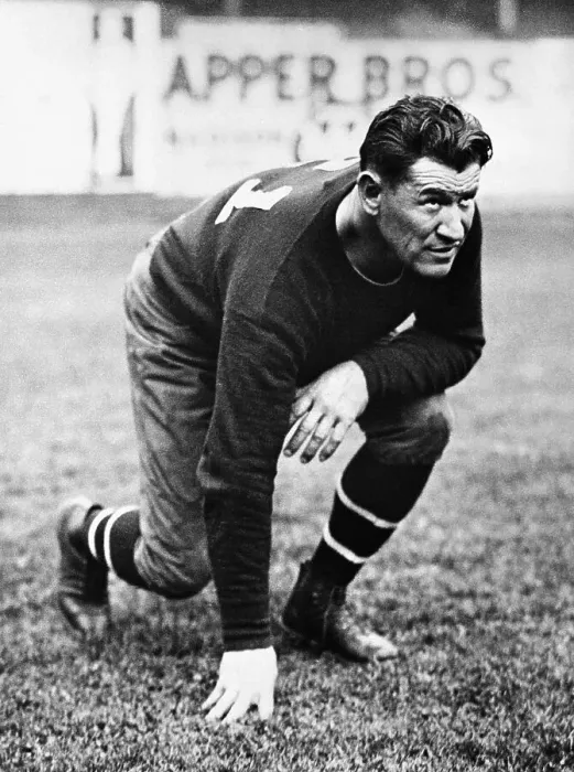 Framed Print : Jim Thorpe in Football Jersey