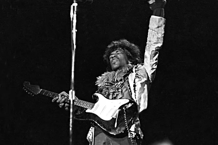 Framed Print : Jimi At Monterey Framed Print : Jimi At Monterey