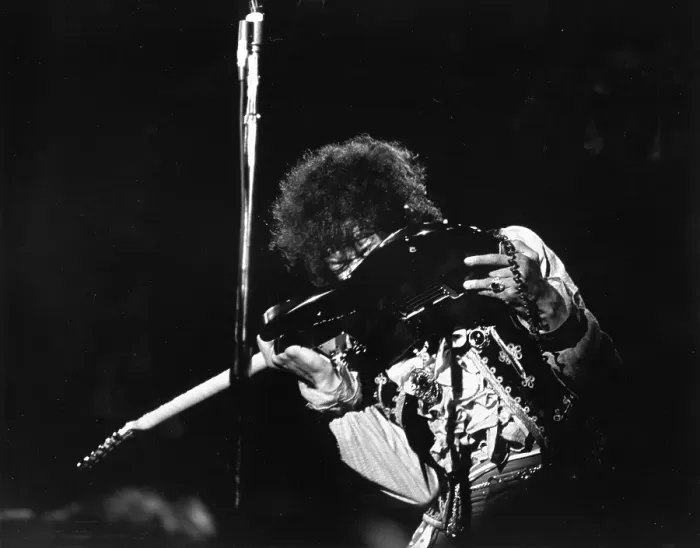 Framed Print : Jimi At Monterey Framed Print : Jimi At Monterey