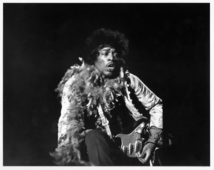Framed Print : Jimi At Monterey Framed Print : Jimi At Monterey