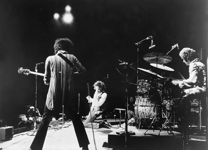 Framed Print : Jimi At Monterey
