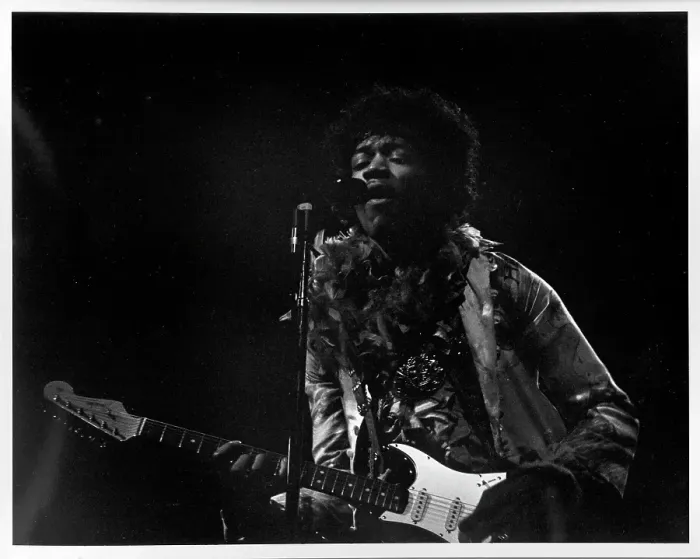 Framed Print : Jimi At Monterey Framed Print : Jimi At Monterey
