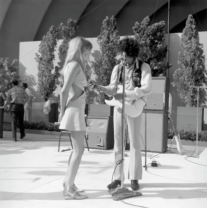 Framed Print : Jimi With A Muse