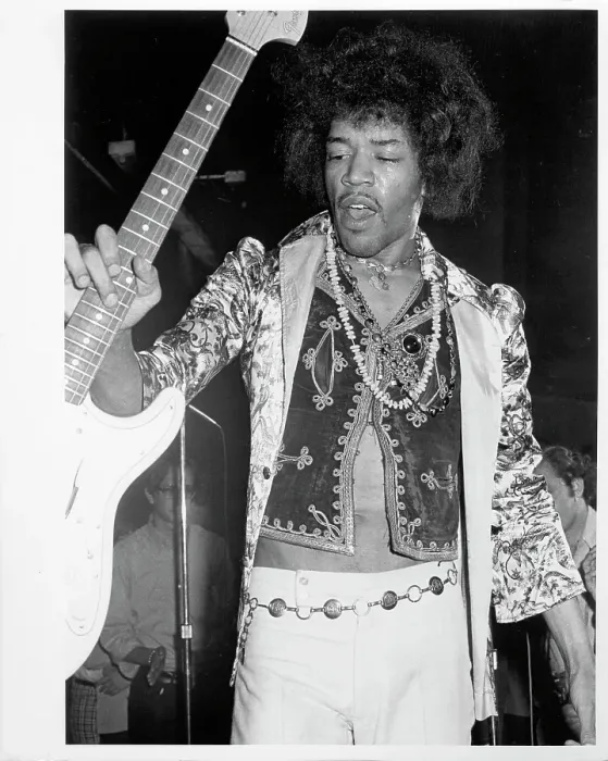 Framed Print : Jimi Performs Framed Print : Jimi Performs