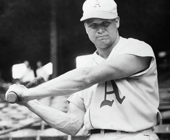 Framed Print : Jimmie Foxx Swinging Baseball Bat Framed Print : Jimmie Foxx Swinging Baseball Bat