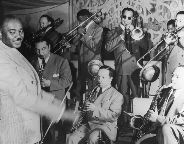 Framed Print : The Jimmie Lunceford Orchestra Performing Framed Print : The Jimmie Lunceford Orchestra Performing