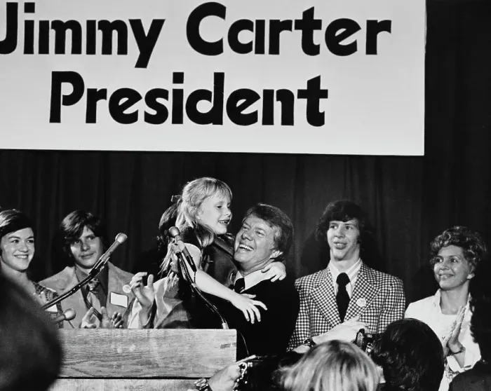 Framed Print : Jimmy Carter Announces Presidential Candidacy Framed Print : Jimmy Carter Announces Presidential Candidacy