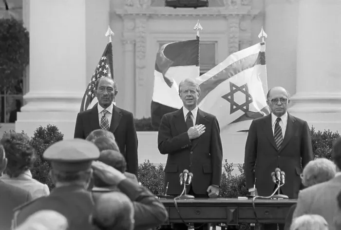Framed Print : Jimmy Carter with Anwar Sadat and Begin Framed Print : Jimmy Carter with Anwar Sadat and Begin