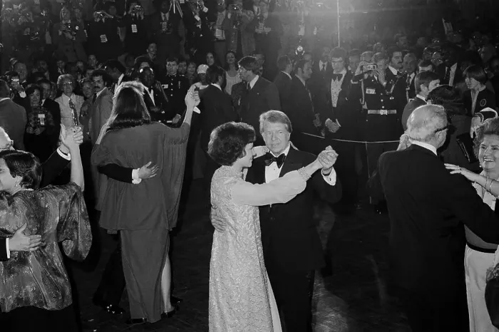Framed Print : Jimmy Carter Dancing with Wife Framed Print : Jimmy Carter Dancing with Wife