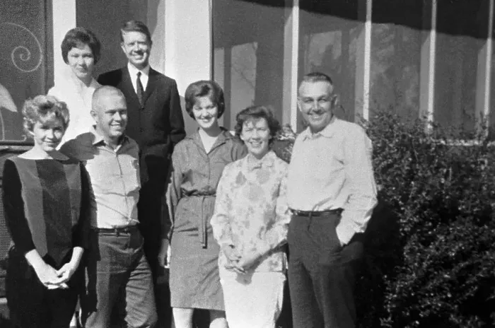 Framed Print : Jimmy Carter with His Family Framed Print : Jimmy Carter with His Family