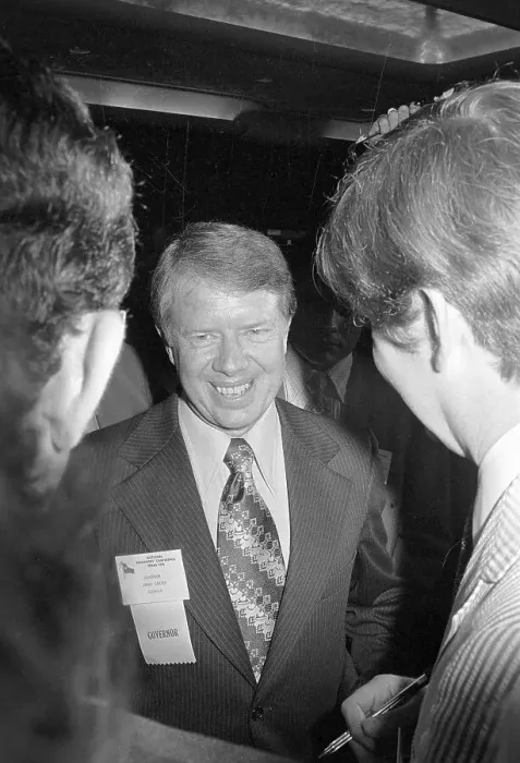 Framed Print : Jimmy Carter is Shown at Governor Conference Framed Print : Jimmy Carter is Shown at Governor Conference