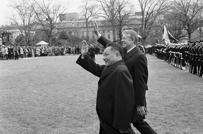 Framed Print : Jimmy Carter and Vice Premier Hsiao-Ping Framed Print : Jimmy Carter and Vice Premier Hsiao-Ping