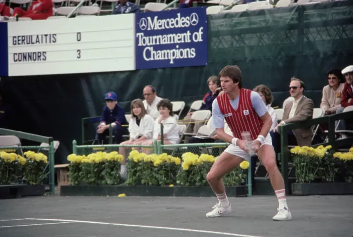 Framed Print : Jimmy Connors - Mercedes Tournament Of Champions Framed Print : Jimmy Connors - Mercedes Tournament Of Champions