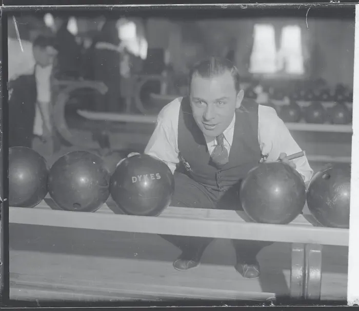 Framed Print : Jimmy Dykes Choosing Bowling Ball Framed Print : Jimmy Dykes Choosing Bowling Ball