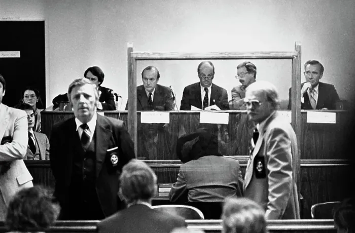Framed Print : Jimmy Fratianno Testifying Before Crime Commission Framed Print : Jimmy Fratianno Testifying Before Crime Commission