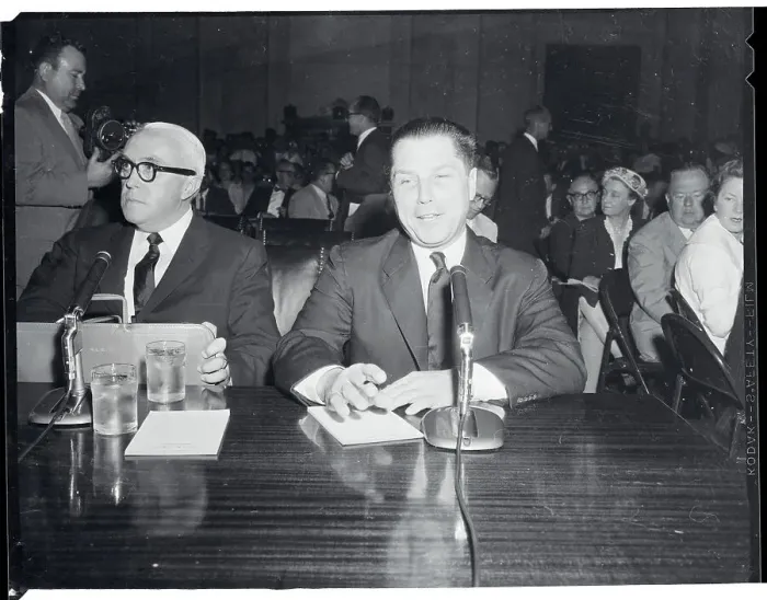 Framed Print : Jimmy Hoffa Appearing Before Senate Framed Print : Jimmy Hoffa Appearing Before Senate