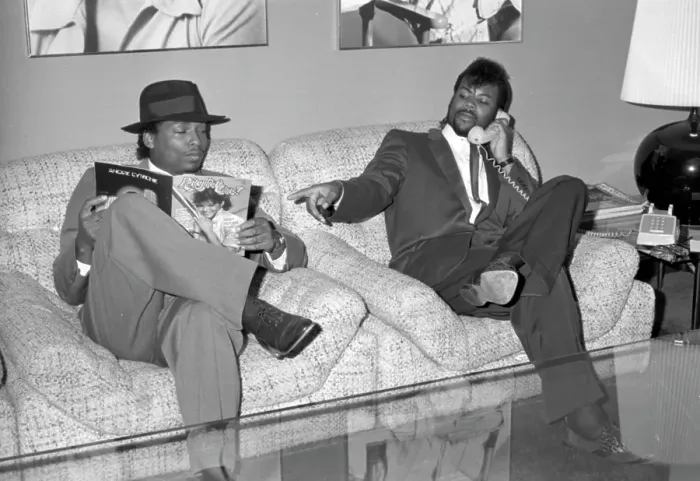 Framed Print : Jimmy Jam and Terry Lewis Visit Right On! Magazine Offices Framed Print : Jimmy Jam and Terry Lewis Visit Right On! Magazine Offices