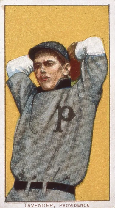 Framed Print : Jimmy Lavender Baseball Card Framed Print : Jimmy Lavender Baseball Card
