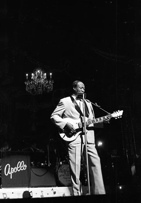 Framed Print : Jimmy Reed At The Apollo Framed Print : Jimmy Reed At The Apollo
