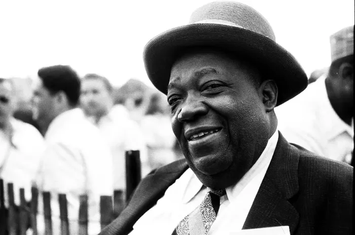 Framed Print : Jimmy Rushing At The Newport Jazz Festival