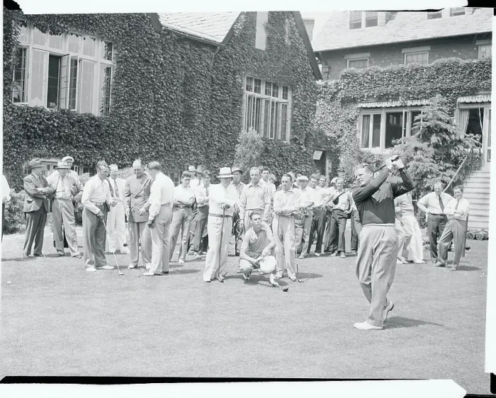 Framed Print : Jimmy Thompson Driving From First Tee
