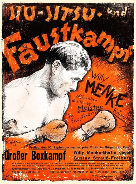 Framed Print : Jiu-Jitsu und Faustkampf Framed Print : Jiu-Jitsu und Faustkampf