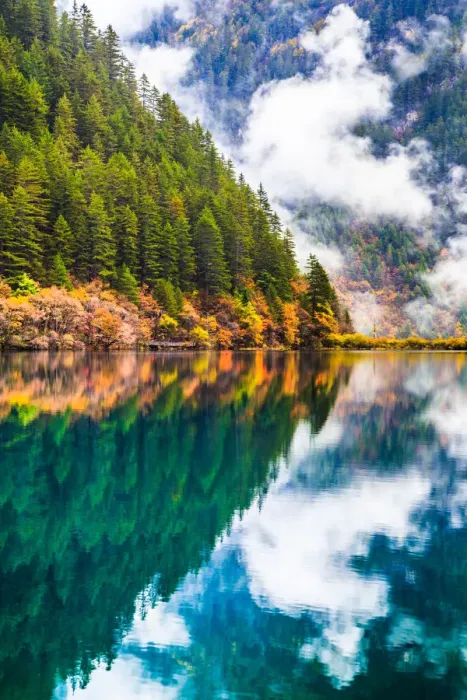 Framed Print : Jiuzhai Valley National Park, Sichuan China Framed Print : Jiuzhai Valley National Park, Sichuan China