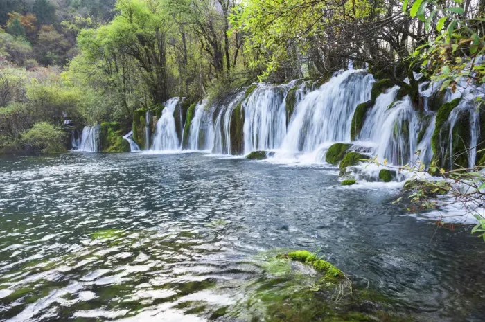 Framed Print : Jiuzhaigou NP - Arrow Bamboo Lake