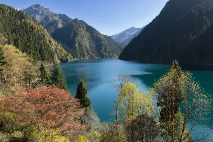 Framed Print : Jiuzhaigou NP - Long Lake Framed Print : Jiuzhaigou NP - Long Lake