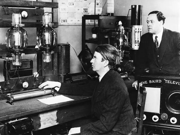 : J.L. Baird Working with TV Transmitters : J.L. Baird Working with TV Transmitters