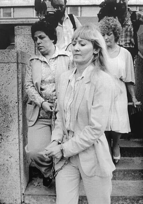 Framed Print : Jo Ann Harrelson Being Arrested Framed Print : Jo Ann Harrelson Being Arrested