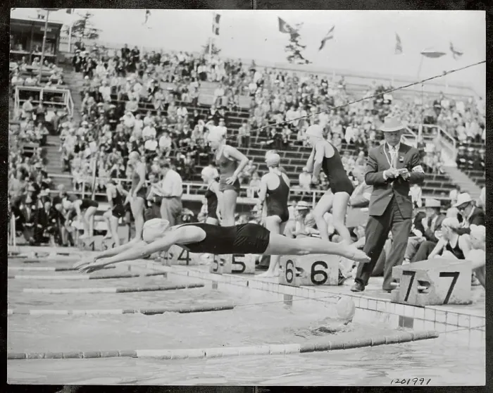 Framed Print : Joan Alderson Diving into Swimming Pool Framed Print : Joan Alderson Diving into Swimming Pool