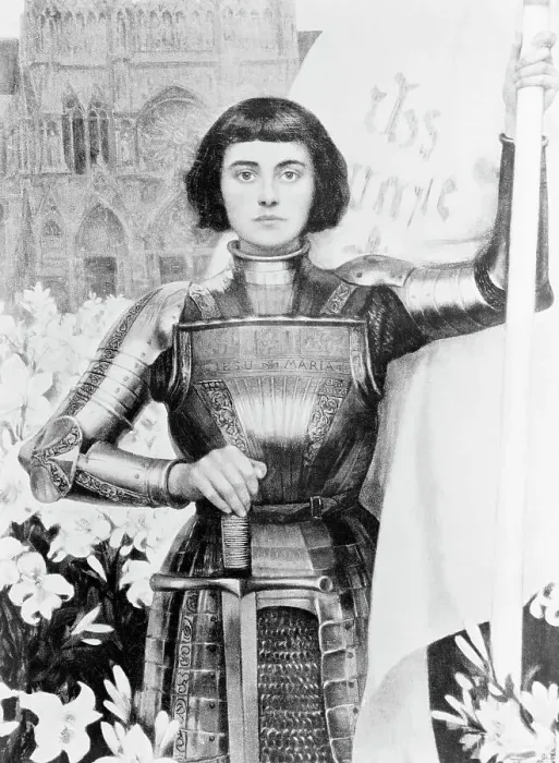 Framed Print : Joan of Arc in Armor Framed Print : Joan of Arc in Armor