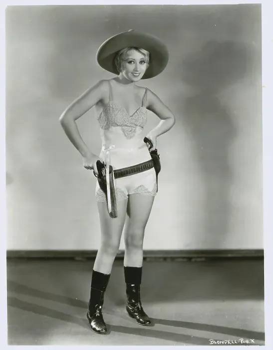 Framed Print : Joan Blondell in Western Gear Framed Print : Joan Blondell in Western Gear