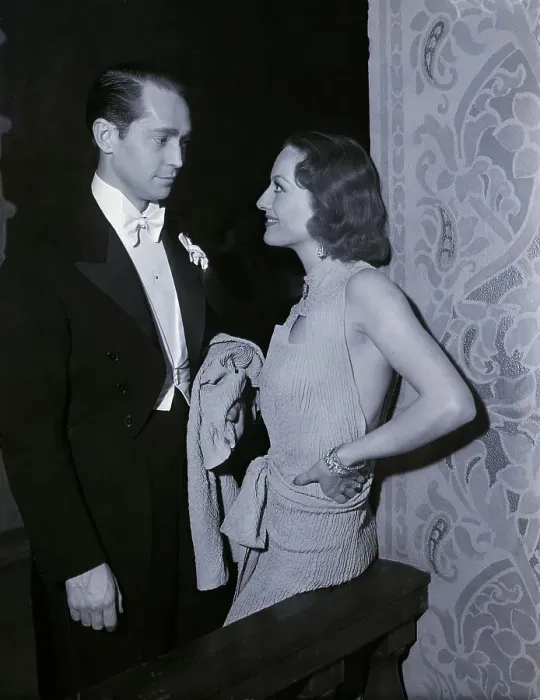 Framed Print : Joan Crawford, Franchot Tone At Hotel Framed Print : Joan Crawford, Franchot Tone At Hotel
