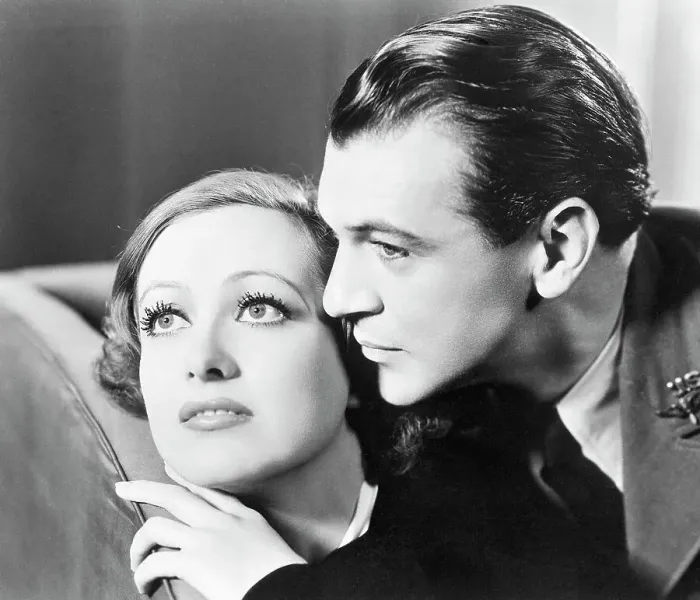 Framed Print : Joan Crawford And Gary Cooper In Movie