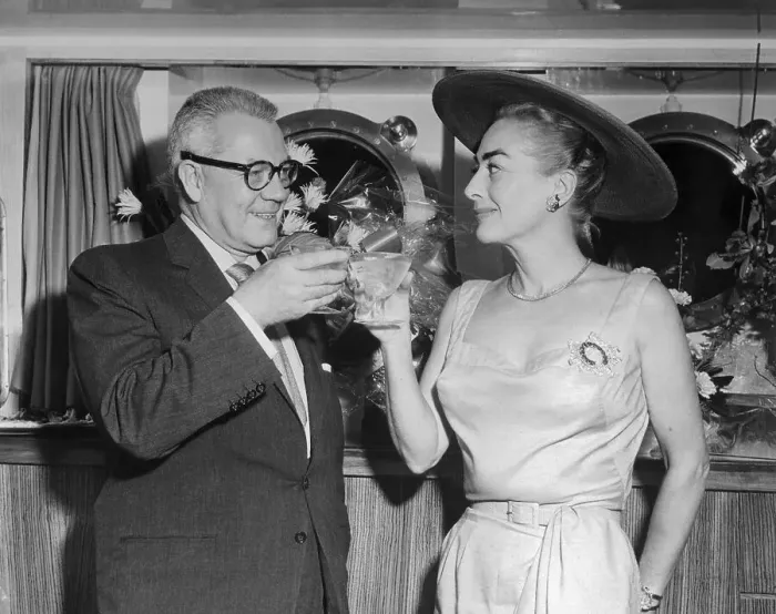 Framed Print : Joan Crawford and Husband Aboard Ship Framed Print : Joan Crawford and Husband Aboard Ship