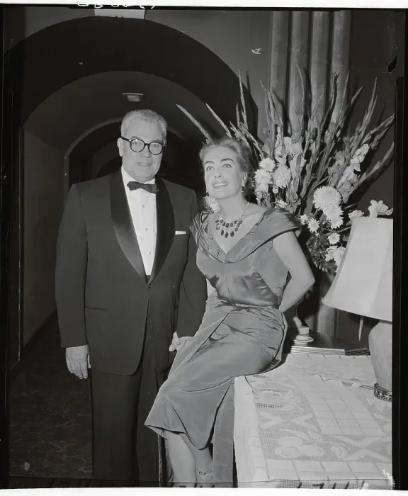Framed Print : Joan Crawford and Husband Attending Party Framed Print : Joan Crawford and Husband Attending Party