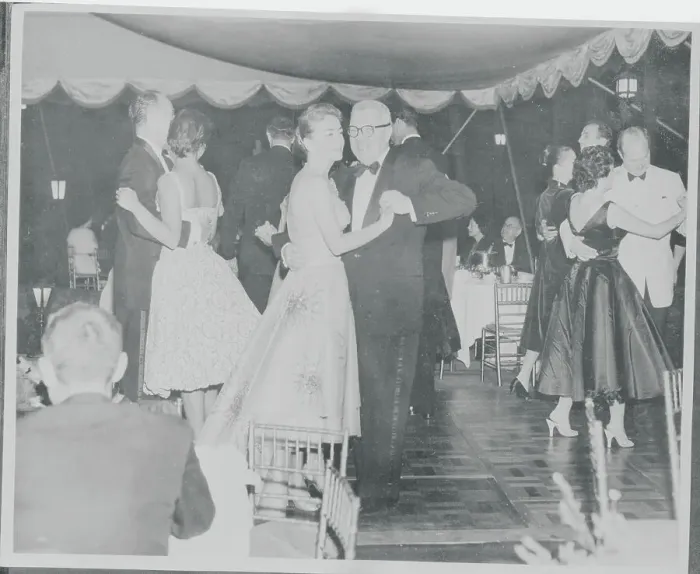 Framed Print : Joan Crawford and Husband Dancing