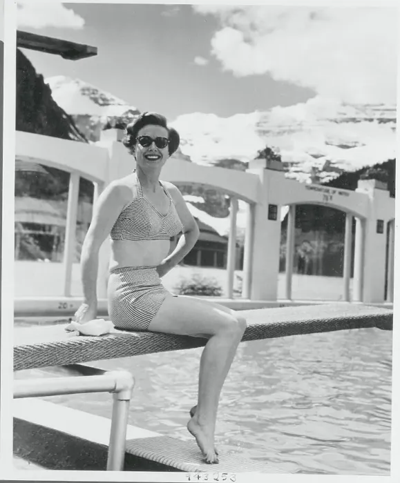 Framed Print : Joan Crawford Posing Poolside Framed Print : Joan Crawford Posing Poolside